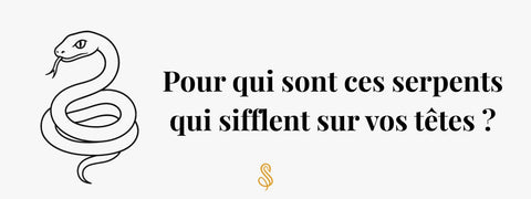 Pour qui sont ces serpents qui sifflent sur vos têtes