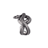bague serpent argent massif