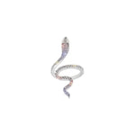 Bague Serpent Blanc