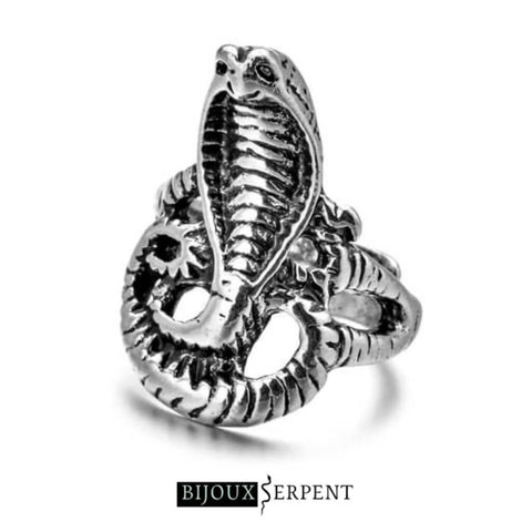 bague cobra serpent pour femme