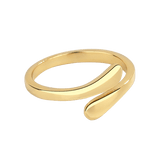 bague en or forme serpent