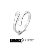 bague serpent argent petit