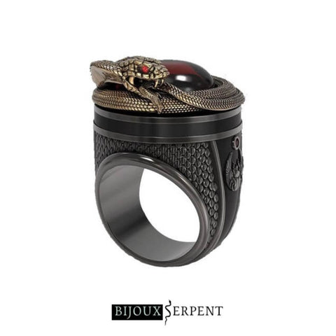 bague serpent chevaliere