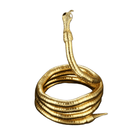 bracelet femme forme serpent