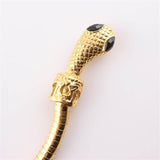 bracelet femme forme serpent tete
