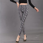 legging serpent cobra noir portee