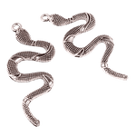 pendentif collier serpent argent