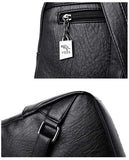 sac en python noir boucle