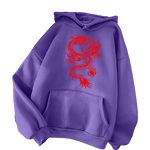 sweat serpent homme violet