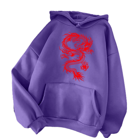 sweat serpent homme violet