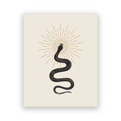 tableau motif serpent